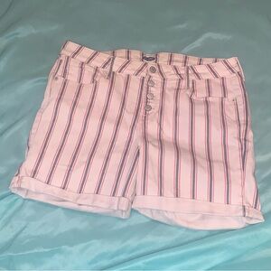 Old Navy Red, White, and Blue Striped Short Size 14